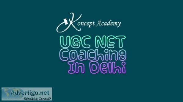 Ugc net coaching in delhi with conclusiv