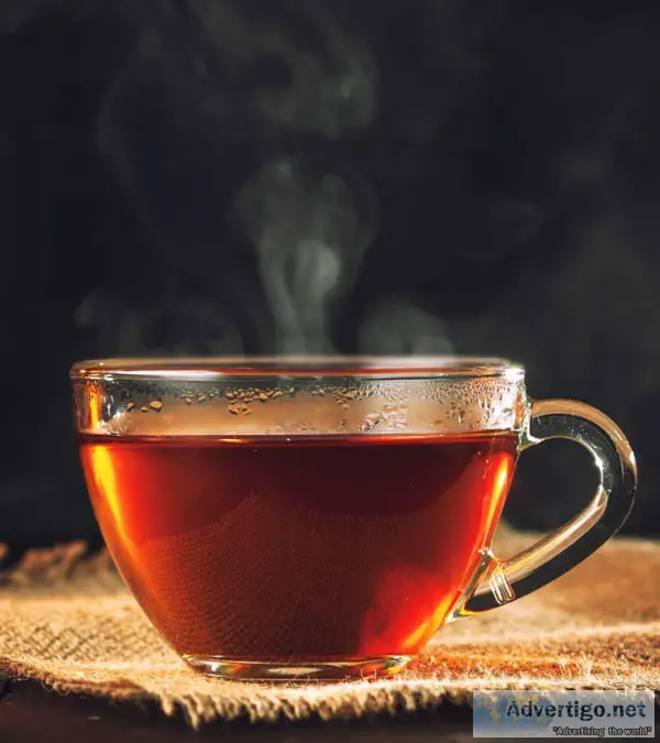 Healthy decaffeinated tea