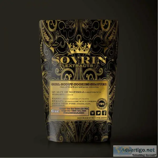 Sour diesel shatter (sovrin extracts) - 