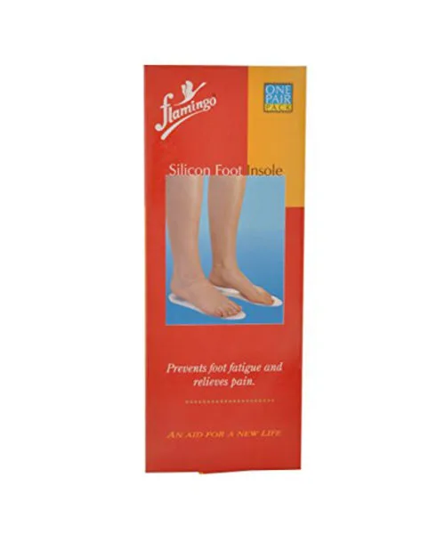 Buy flamingo silicon foot insole in hyd