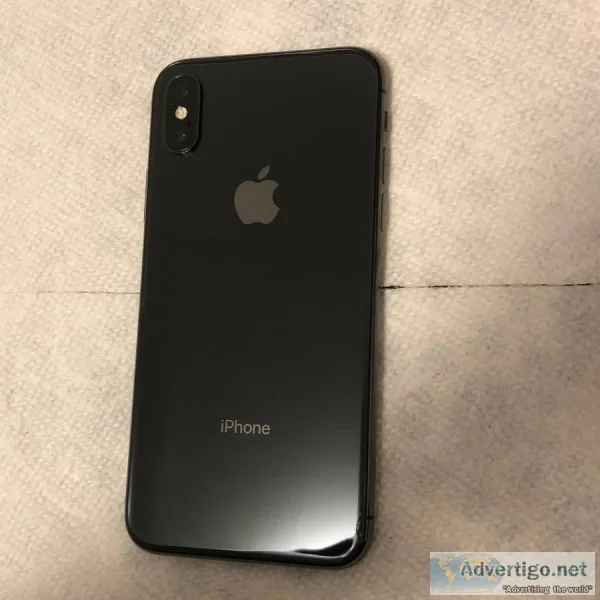 Fairly used iphone x 256gig unlocked