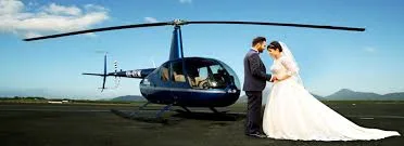 Helicopter booking for marriage in jhans