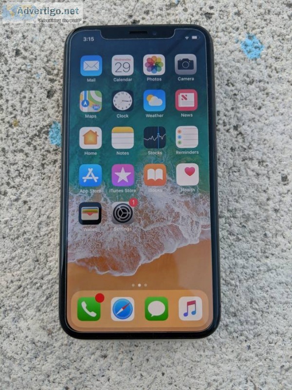 Fairly used iphone x 256gig unlocked