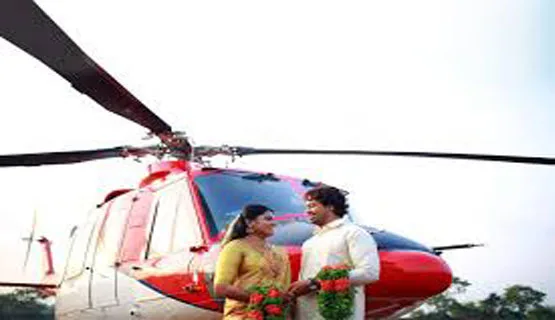Helicopter booking for marriage in jaipu