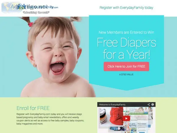 Free diapers for a year