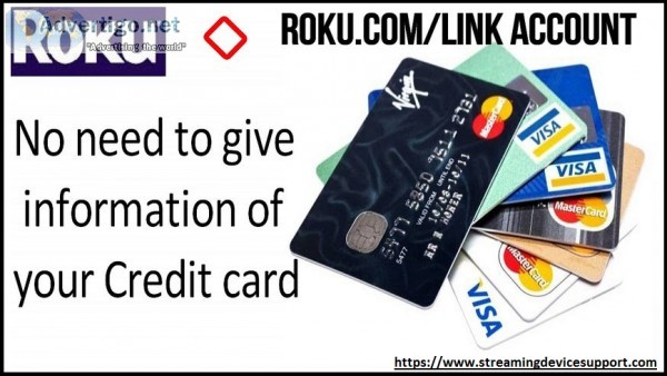 Activate rokucom/link without credit