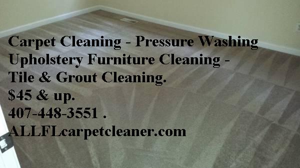 Carpet cleaning furniture upholstery rug