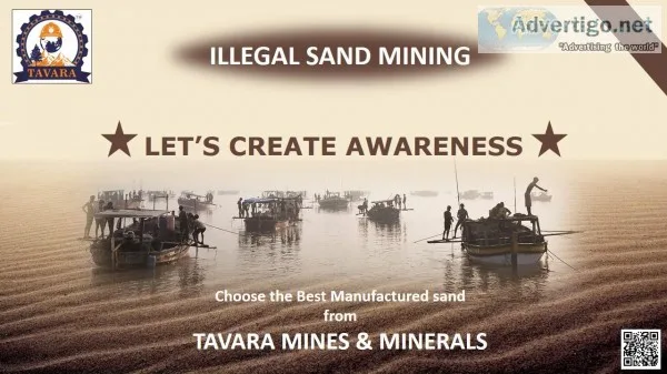 Manufacturing sand