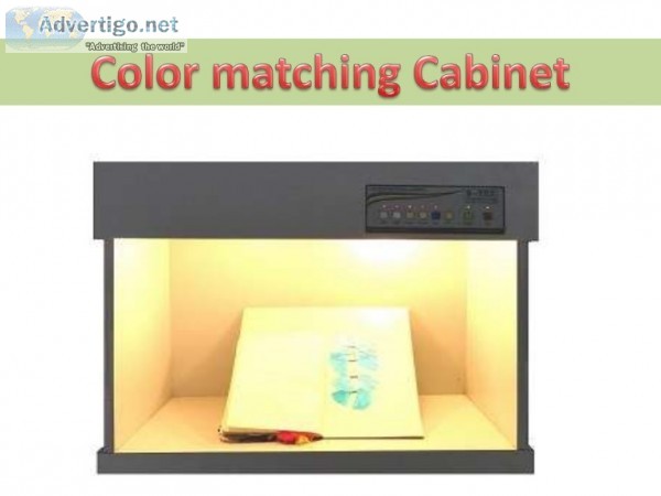 Color matching cabinet