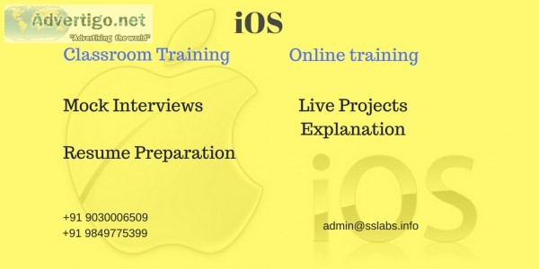 Ios training in hyderabad