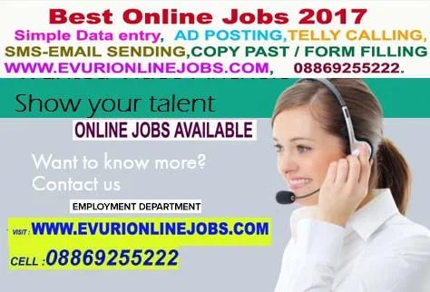 Part time home based data entry work / h