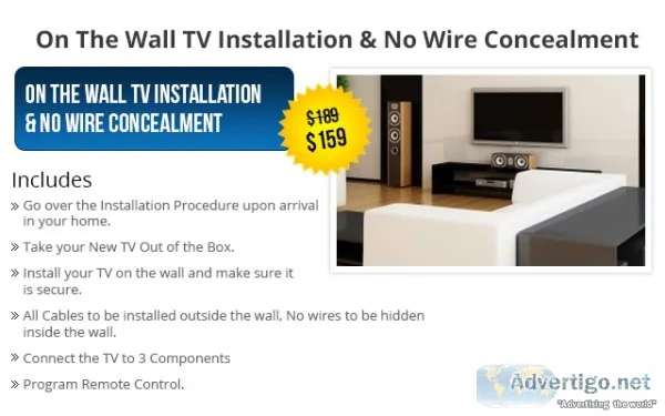 Tv and home theater installation