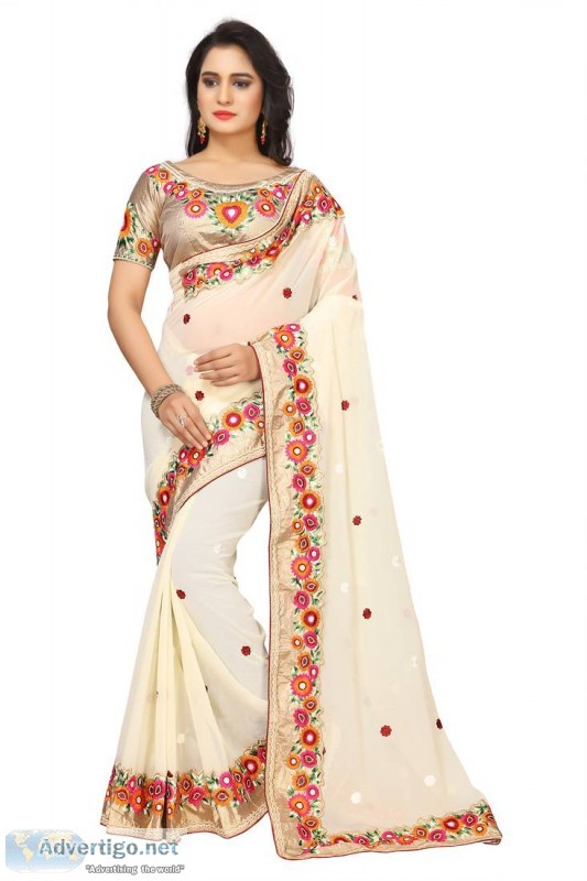Buy art silk sarees online at mirraw 