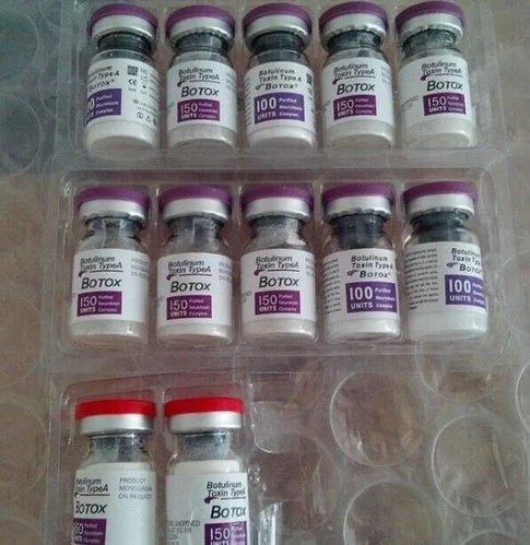 Botox 100 iu, glutax 8000gz, juvederm