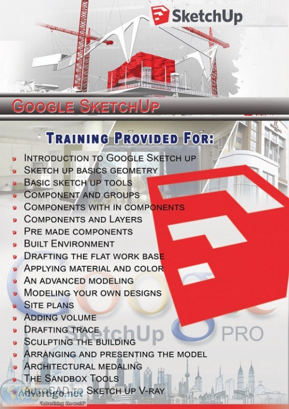 Google sketchup course in dubai 