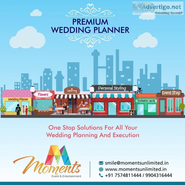 Wedding services provider company