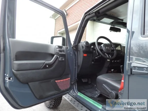 Vehicle specifics for 2018 jeep wrangler