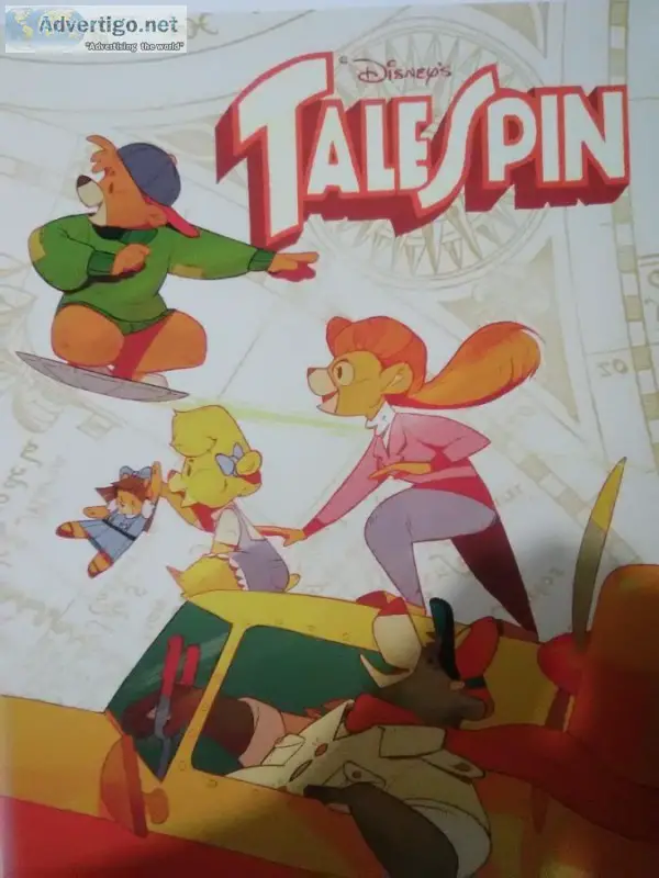 Disney tail spin   take off   poster