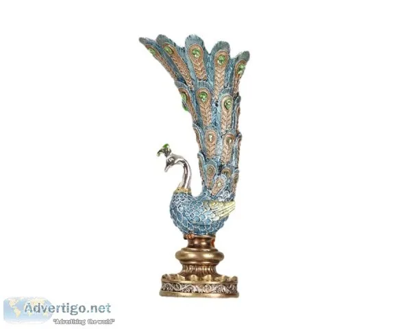 Peacock & peahen