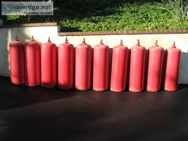 Acetylene welding cylinders