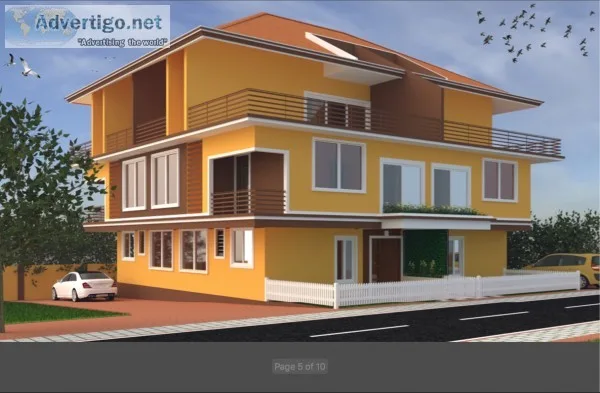 4bhk luxury row villa marcela, goa