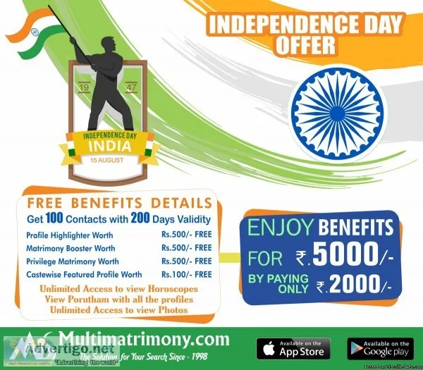 Multi Matrimony Offer  Tamil Matrimonial Offer