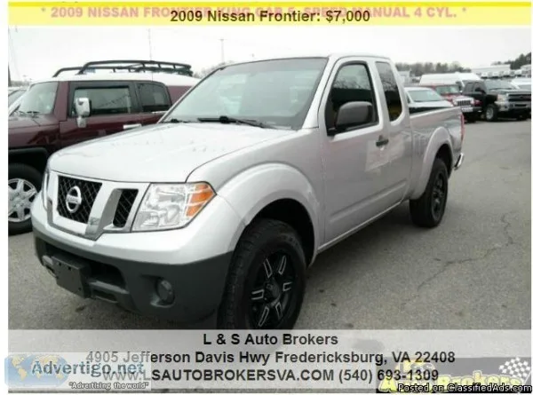 2009 NISSAN FRONTIER KING CAB