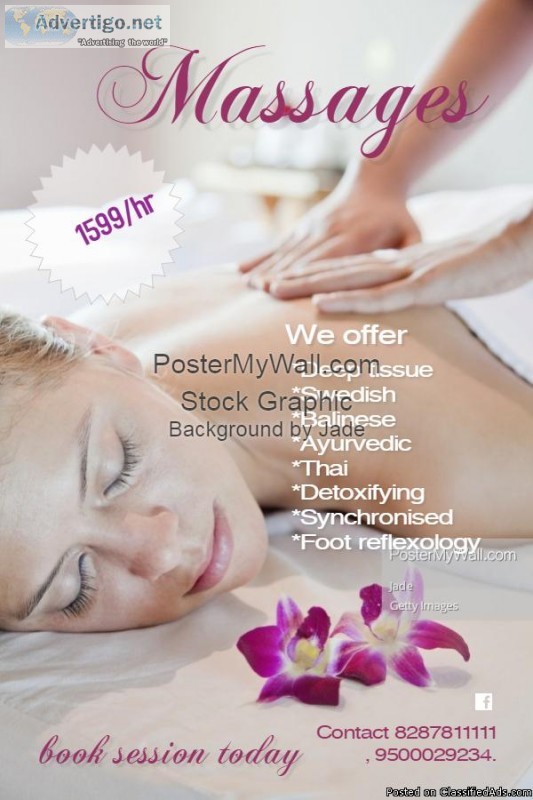 Body Massages  1599hr