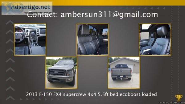 "  Ford F-150 4WD SUPERCREW"