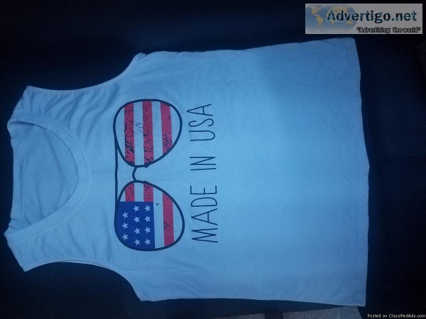New sleeveless shirt
