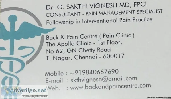 TREATING BACK JOINT PAIN