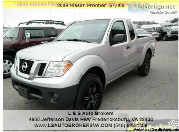 2009 NISSAN FRONTIER KING CAB