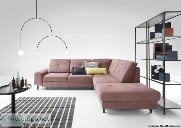 Modern Pazzo Sofa with fold-out bed