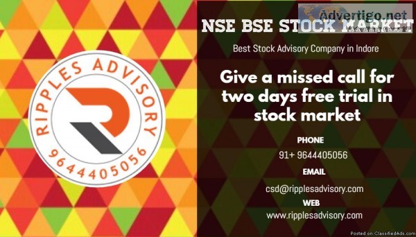 NSE BSE Stock Market - Ripples Advisory