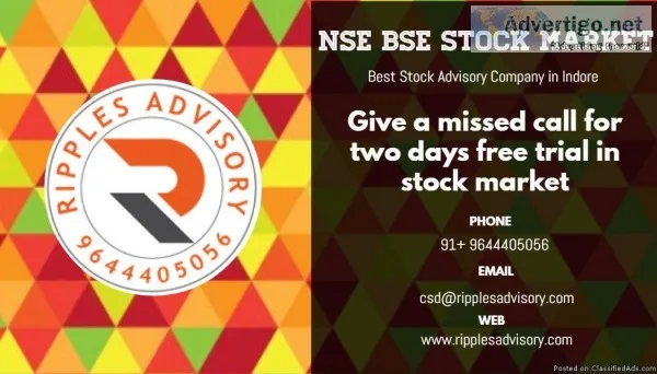 NSE BSE Stock Market - Ripples Advisory