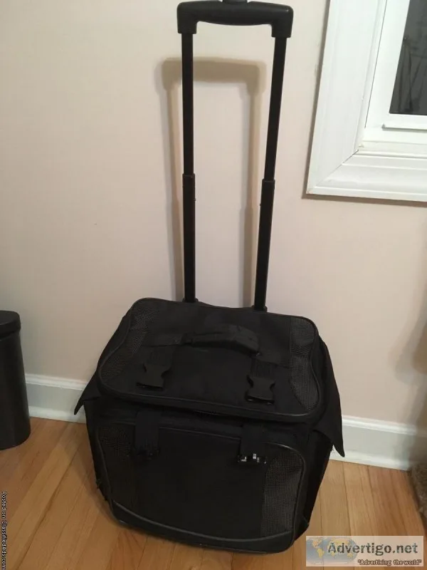 Deluxe Rolling Wine Luggage