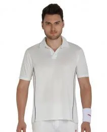 Omtex JW Senior Half Sleeves T-Shirt - White