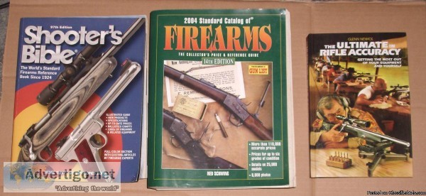 8 Hunting Shooting Gun Books