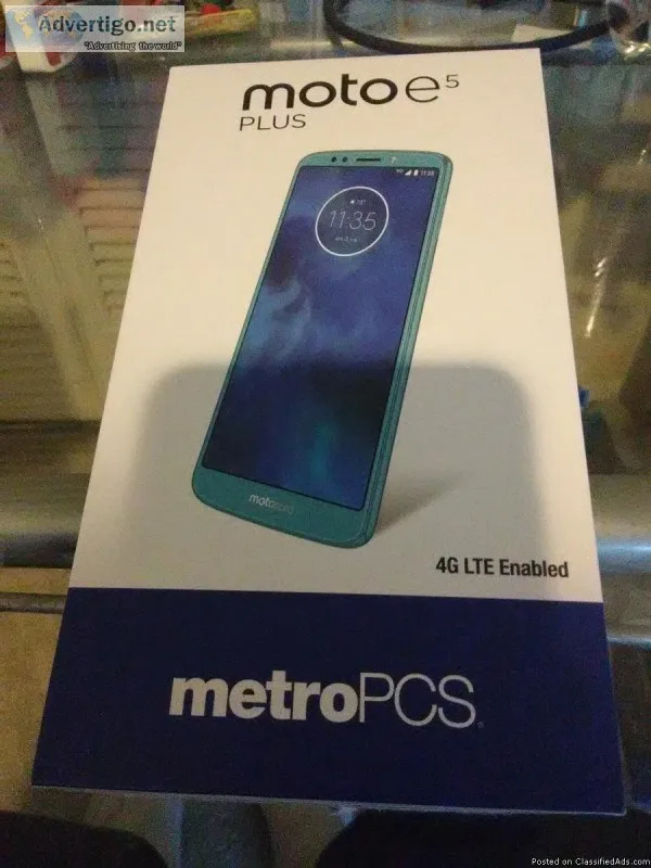 Unlock Motorola E5 plus high-definition smartphone