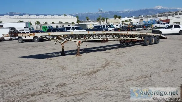 1979 HM FLATBED TRAILER 0230