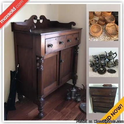 Washington Downsizing Online Auction - Massachusetts Avenue NW