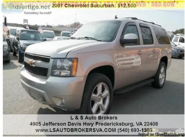 2007 CHEVROLET SUBURBAN LTZ 1500