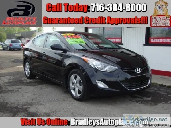 2013 HYUNDAI ELANTRA GLS126kONLY 7500