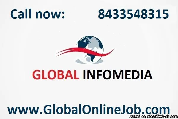 For retired peoples and house wife easy jobs on pc online.