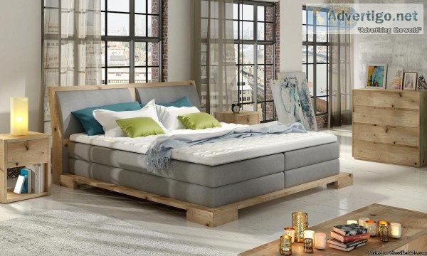 Modern Gerda Bed includes mattress