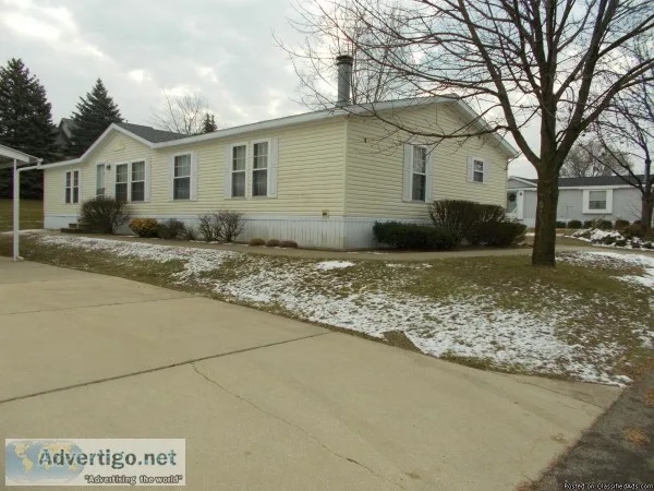 3 Bedroom Mobile Home with Carport 6836