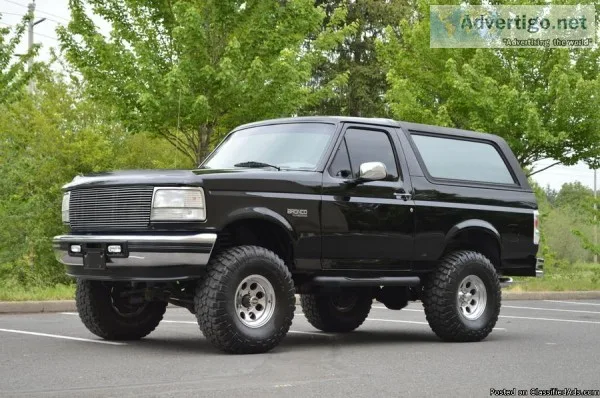 1996 FORD BRONCO XLT