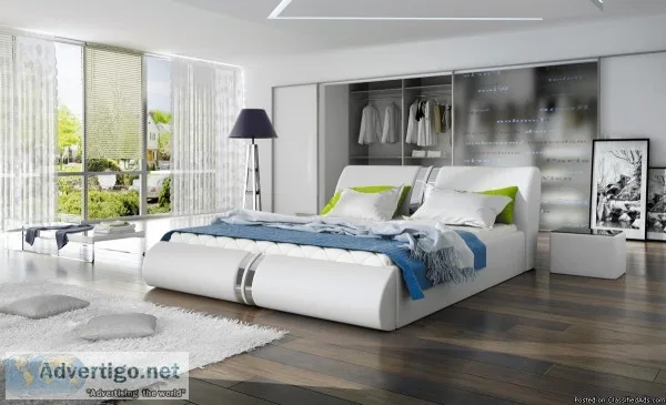 Modern Bellatrix Bed includes mattress