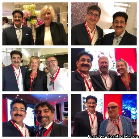 Sandeep Marwah Unfurled The Flag of Indian Cinema at Cyprus