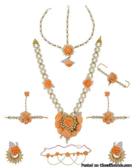 Buy Artificial Flower Jewellery Online at Anuradha Art Jewellery